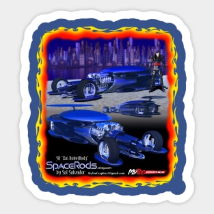 SR "X16 RobotRod" Sticker